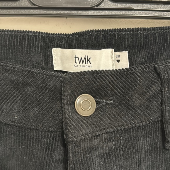 Corduroy Pants (Black) - New (tried on but never worn out) - Picture 3 of 3